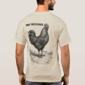 Watch-rooster T-Shirt (Rückseite)