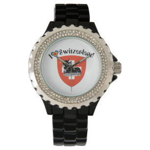 Watch with Swiss Design Schweiz Suisse Switzerland Armbanduhr