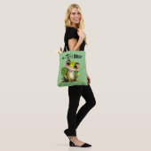 Watcha macht? Funny Curious Frog Tasche (Am Model)