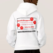 WatchDoggers.com Hoodie (Rückseite)