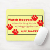 WatchDoggers.com Mousepad (Mit Mouse)