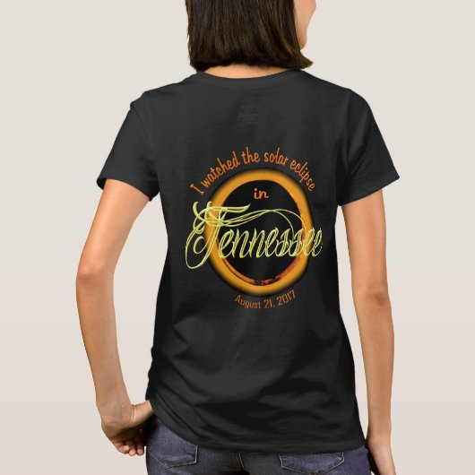 Watched Solar Eclipse TN Women's Shirts (Rückseite)