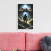 Watcher Beneath the Roots Leinwanddruck (Insitu (Wohnzimmer))