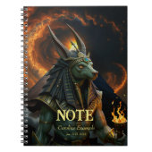 Watcher of the Afterlife – Anubis.   Notizblock (Vorderseite)