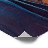 Watchers From Housetop by Maynard Dixon Poster (Ecke)