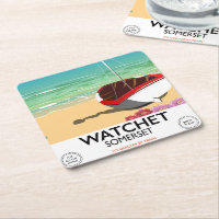 Watchet Somerset Vintages Zugplakat
