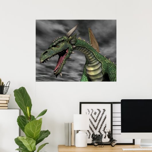 Watchful Dragon Poster (Heimbüro)
