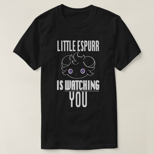 Watchful Little Espurr .png T-Shirt (Design vorne)