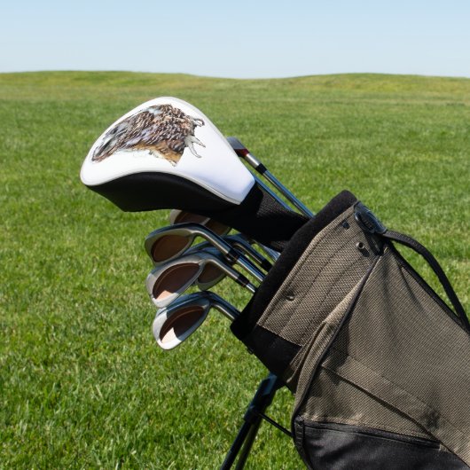Watchful Owl Golf Headcover (In SItu)