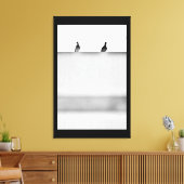 Watchful Tauben Leinwanddruck (Insitu (Wohnzimmer))