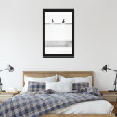 Watchful Tauben Leinwanddruck (Insitu (Schlafzimmer))