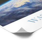 "Watching and Wart" von Lonni Clarke Poster (Ecke)