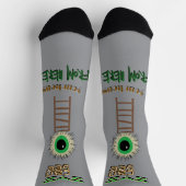 Watching Eye Crew Socken (Oben)