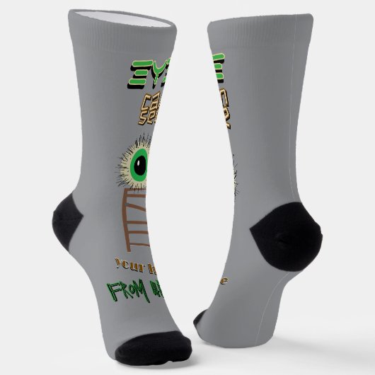 Watching Eye Crew Socks Socken (Gewinkelt)
