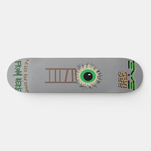 Watching Eye Skateboard (Horizontal)