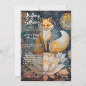 Watching Light | Fox Design Einladung (Vorderseite)