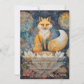 Watching Light | Fox Design Einladung (Rückseite)