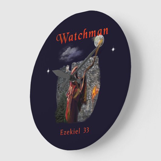 Watchman Große Wanduhr (Winkel)