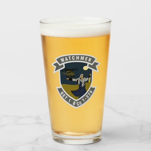 Watchmen OG Pint Glas (Vorne (Gefüllt))