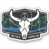 Watchmen SWB ALT Patch (getragen) 3" Aufkleber (Vorderseite)