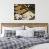 Watchsmiths Werkstatt Leinwanddruck (Insitu (Schlafzimmer))