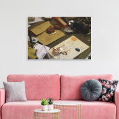 Watchsmiths Werkstatt Leinwanddruck (Insitu (Wohnzimmer))
