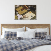 Watchsmiths Werkstatt Leinwanddruck (Insitu (Schlafzimmer))
