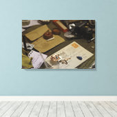 Watchsmiths Werkstatt Leinwanddruck (Insitu (Holzboden))