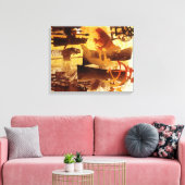 Watchstone und Symbole Leinwanddruck (Insitu (Wohnzimmer))