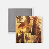 Watchstone und Symbole Magnet (Vorderseite/Rückseite)