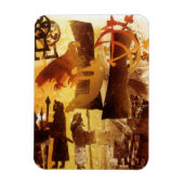 Watchstone und Symbole Magnet (Vertikal)