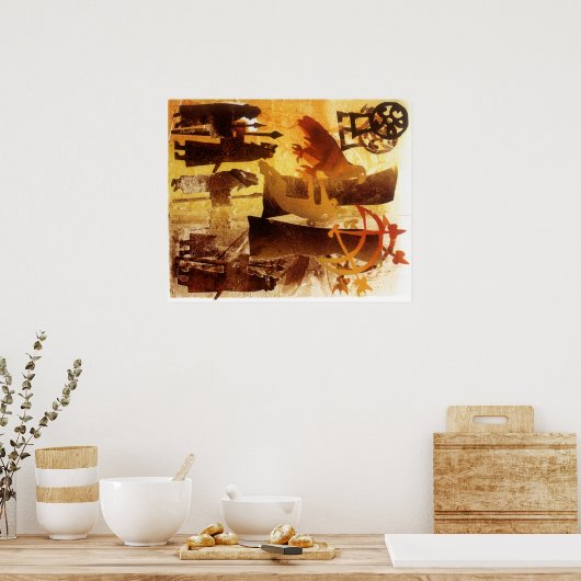 Watchstone und Symbole Poster (Küche)