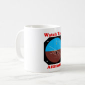 WatchYourAttitude Kaffeetasse (Vorderseite Links)