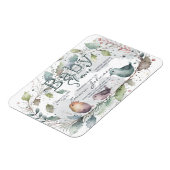 Watecolor Nature Baby Dusche Magnet (Linke Seite)