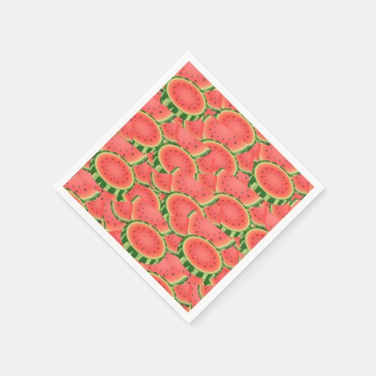 Watemelon Pattern Serviette (Ecke)