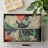 "Water" Art Deco von Jose Carlos Seidenpapier (Geschenk)