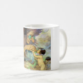 Water Baby and Fairy, Jessie Willcox Smith Kaffeetasse (VorderseiteRechts)