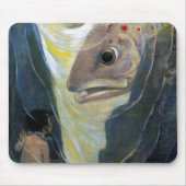 Water Baby and Fish, Jessie Willcox Smith Mousepad (Vorne)