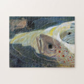 Water Baby and Fish, Jessie Willcox Smith Puzzle (Horizontal)