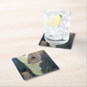 Water Baby and Fish, Jessie Willcox Smith Rechteckiger Pappuntersetzer (Vor Ort)