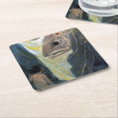 Water Baby and Fish, Jessie Willcox Smith Rechteckiger Pappuntersetzer (angewinkelt)