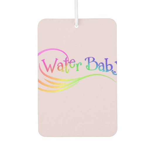 Water Baby Car Freshener Autolufterfrischer (Vorderseite)