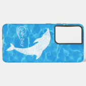 Water Baby Dolphin Wave Case Samsung Galaxy Hülle (Rückseite (Horizontal))