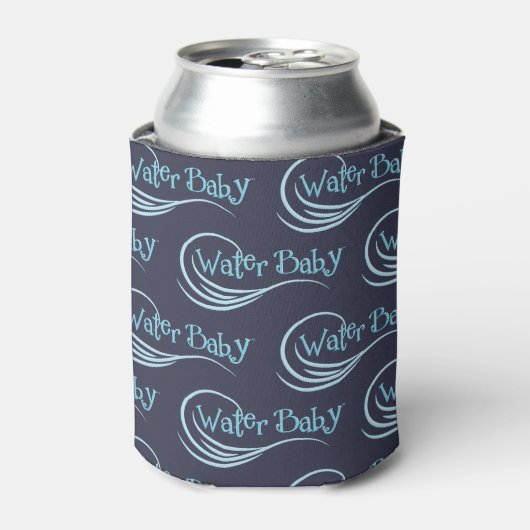 Water Baby kann Blau abkühlen Dosenkühler (Kanne Vorderseite)