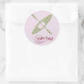 Water Baby Kayak Sticker (Tasche)