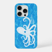 Water Baby Octopus Wave Case iPhone Hülle (Rückseite)