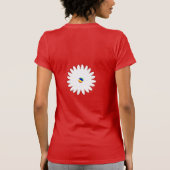 Water Baby Surf und Beach Blume Shirt (Rückseite)