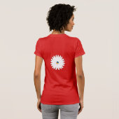 Water Baby Surf und Beach Blume Shirt (Schwarz voll)