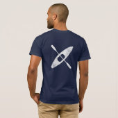 Water Baby Vintag Kayak Shirt (Schwarz voll)