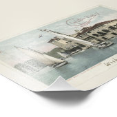 Water Baby Vintag Sailboote Fotodruck (Ecke)